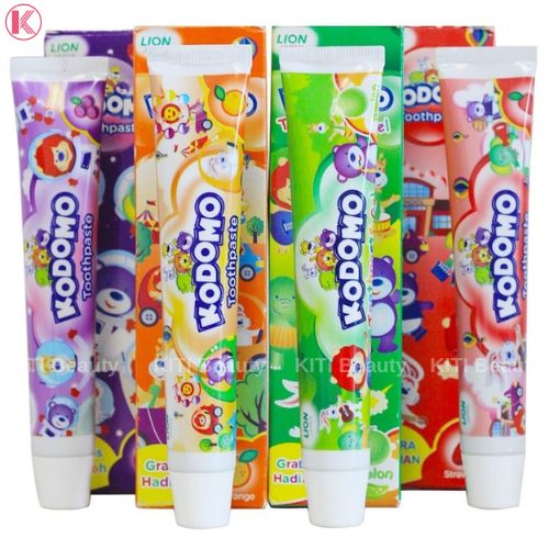 Kem Đánh Răng Trẻ Em Kodomo Ngừa Sâu Răng Hiệu Quả 45g